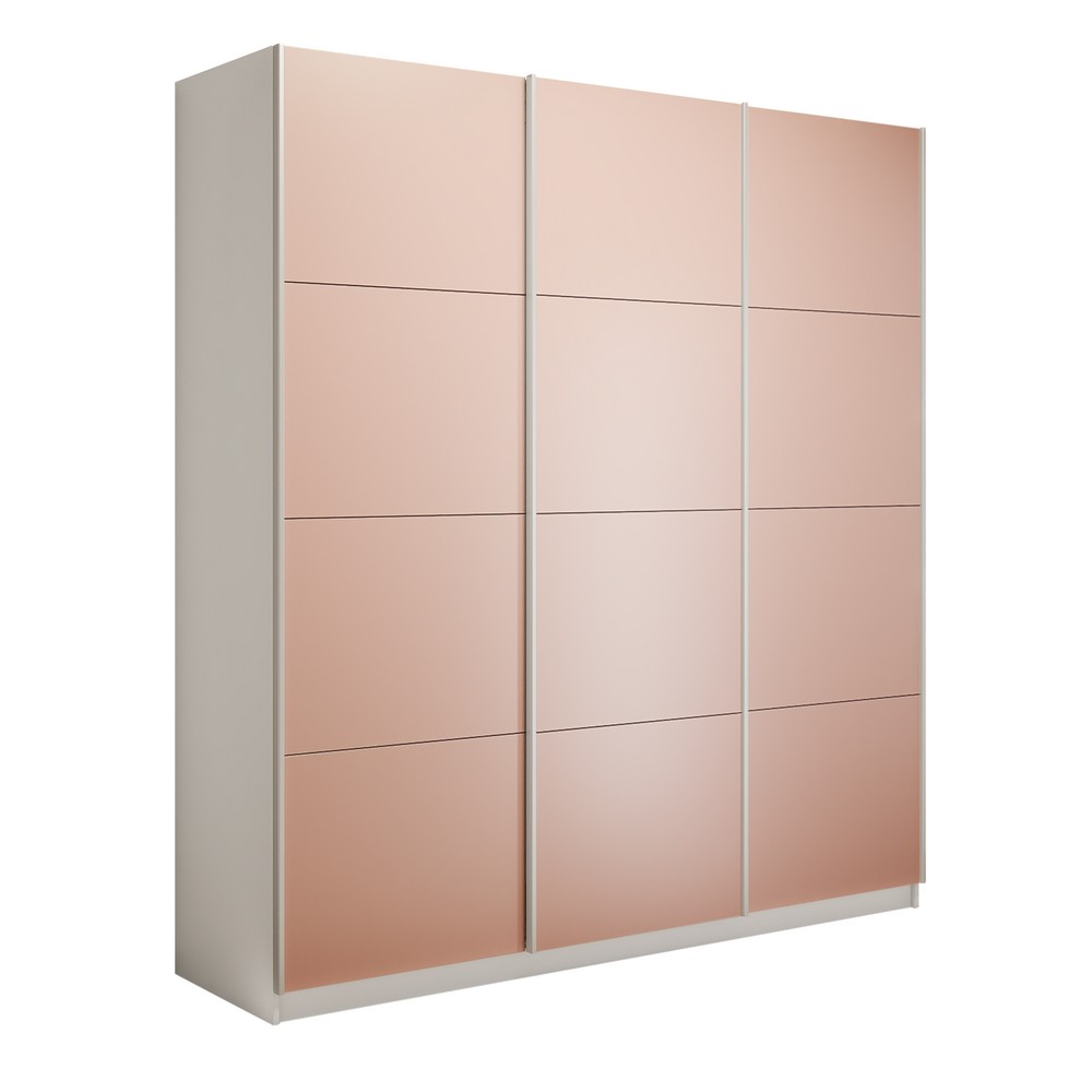 Шкаф-купе Мебельная фабрика «Е1» 3-х дверный со стеклом