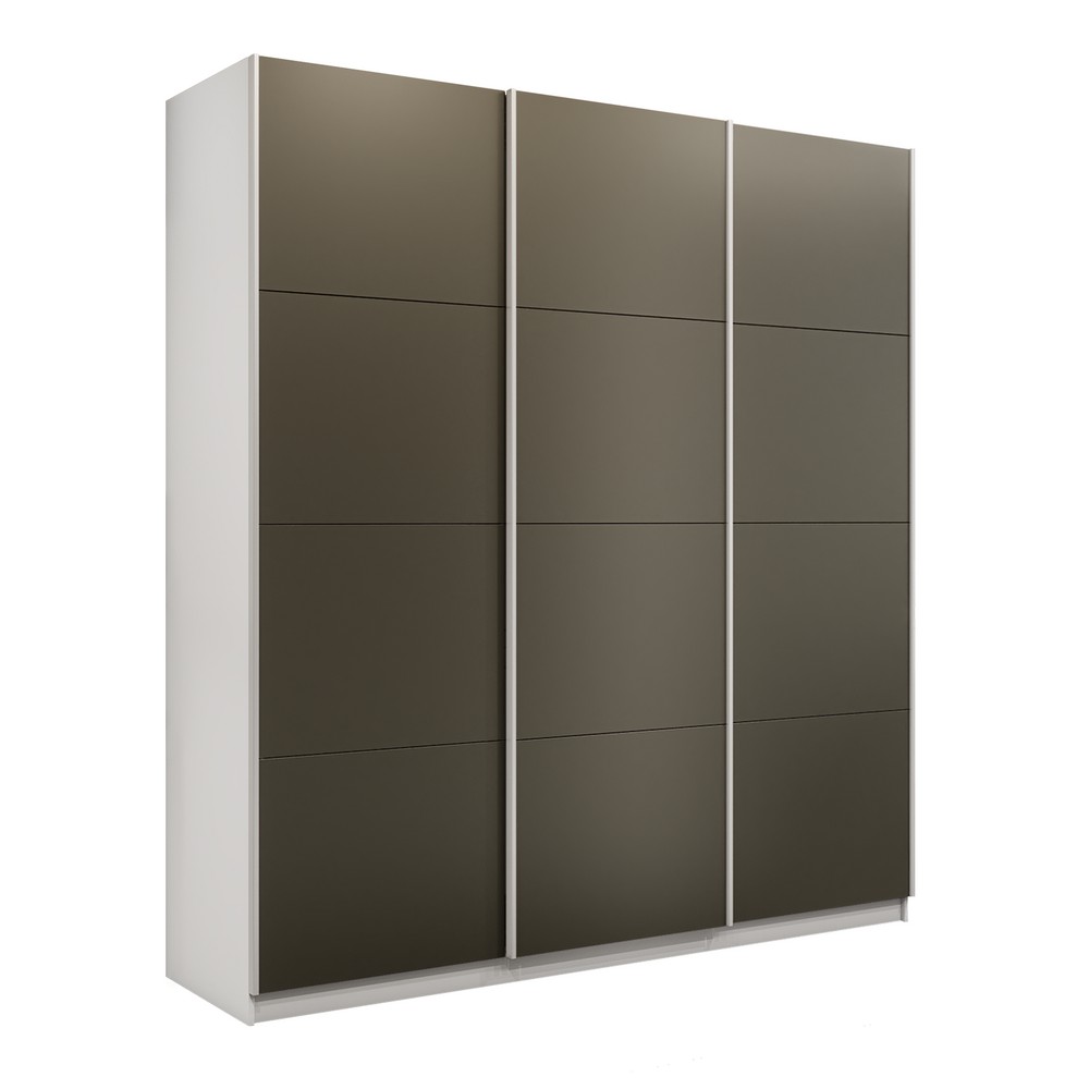 Шкаф-купе Мебельная фабрика «Е1» 3-х дверный со стеклом