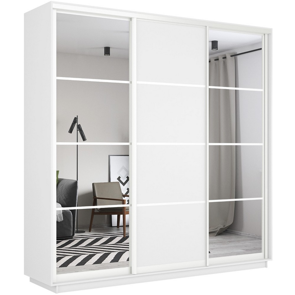 Шкаф-купе Мебельная фабрика «Е1» 3-х дверный из ЛДСП